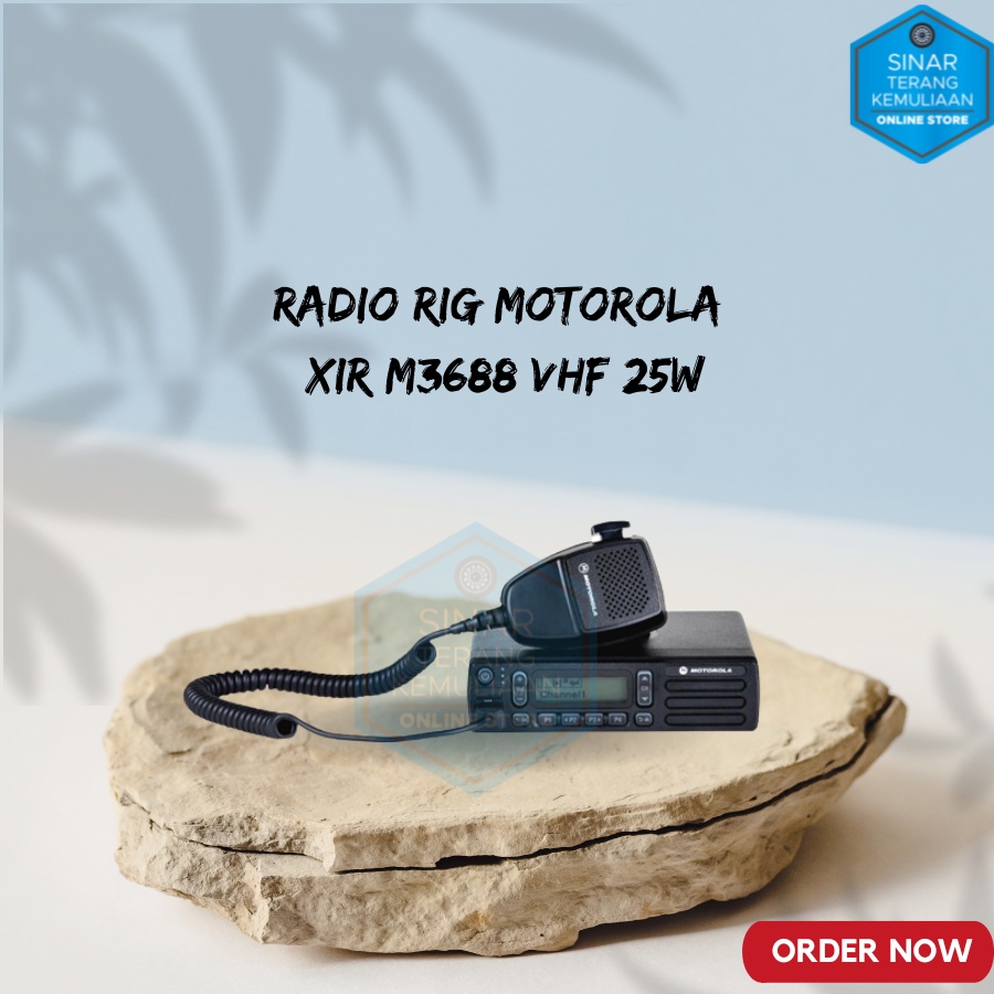 Jual RADIO RIG MOTOROLA XIR M3688 VHF 25W | Shopee Indonesia