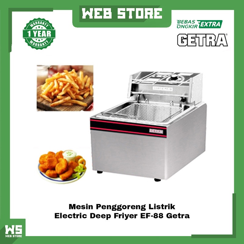 Jual Mesin Penggoreng Listrik 5.5Lx2 Electric Double Deep Fryer EF82