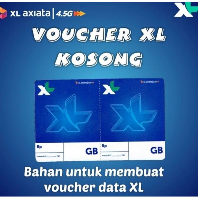 Jual Voucher Fisik Xl Kosong Ex Shopee Indonesia