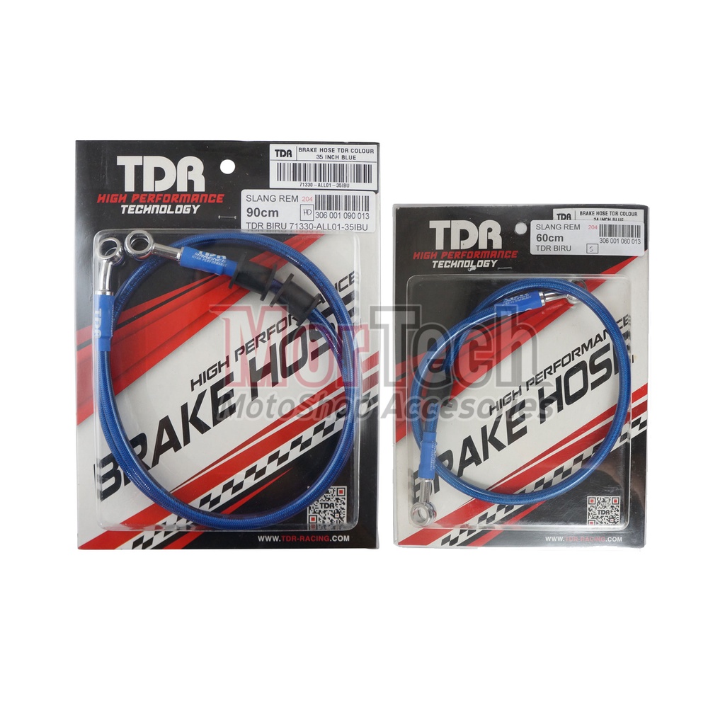 Jual Tdr Racing Paketan Set Kabel Slang Selang Rem Depan Belakang Inc Inc Cm Depan