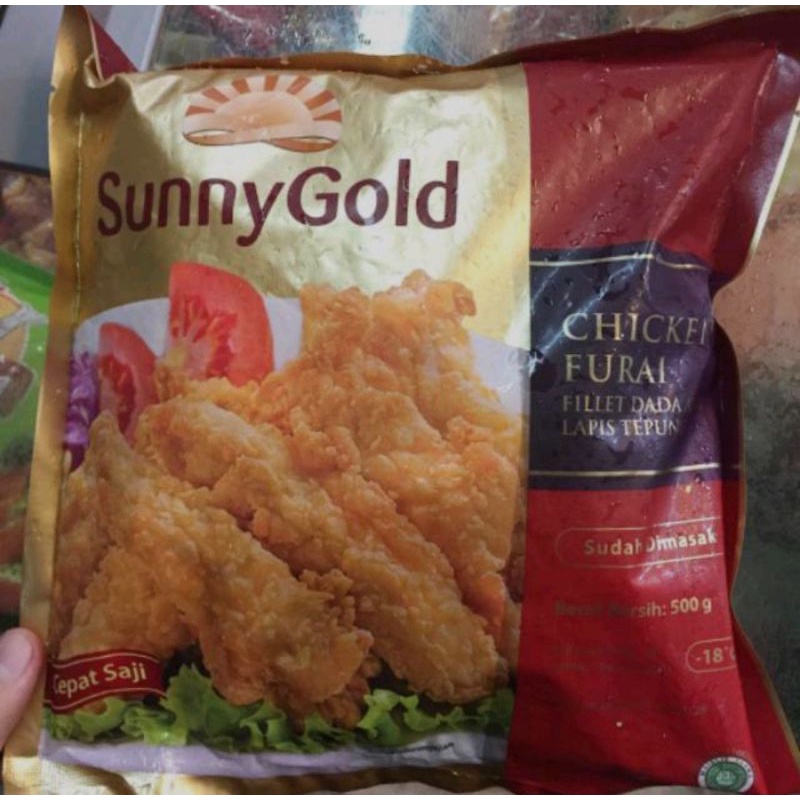 Jual sunny gold chicken furai daging filet 500gr | Shopee Indonesia