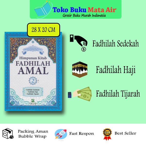 Jual Harga Promo Original Himpunan Kitab Fadhilah Amal Uk Besar Ash Shaff Buku Majalah