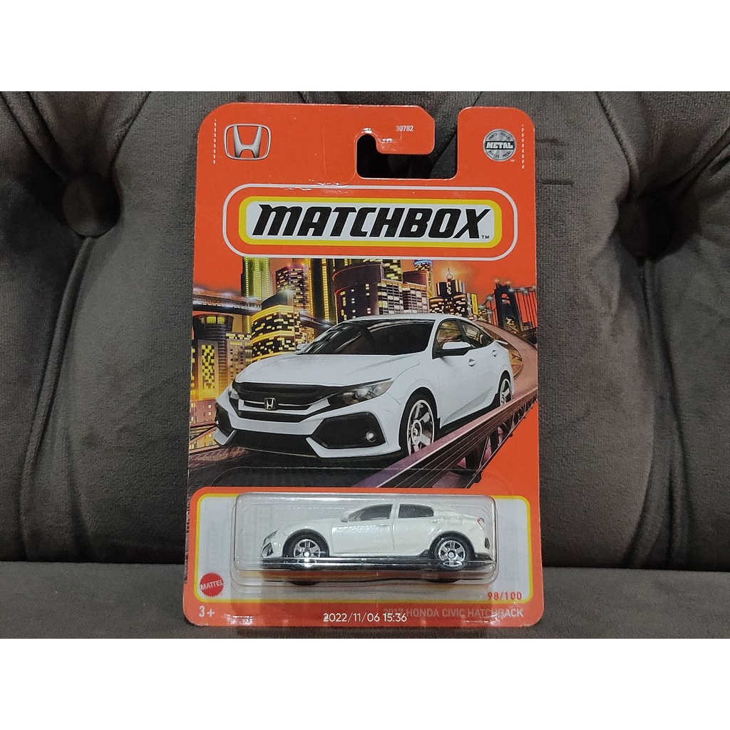 Jual Matchbox 2017 HONDA Civic Hatchback Putih | Shopee Indonesia