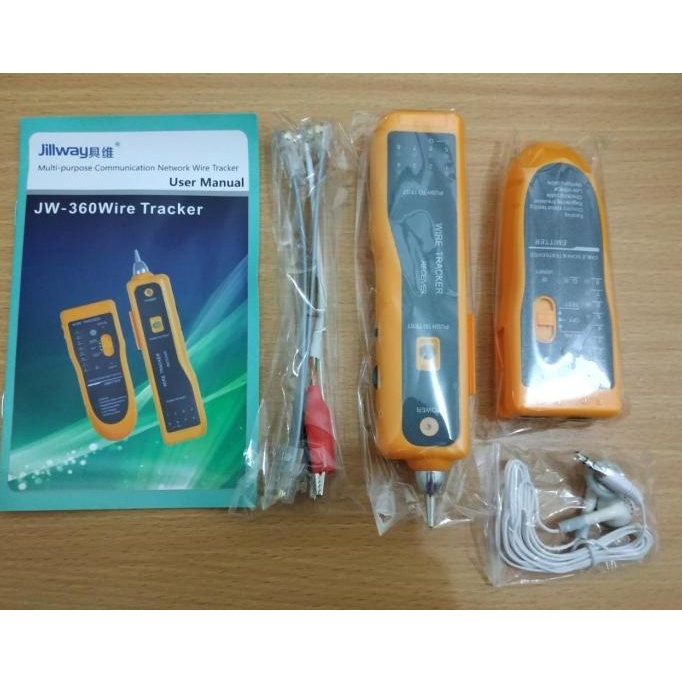 Jual LAN Tester Wire Tracker Cable Scan Track Line Finder Network JW ...