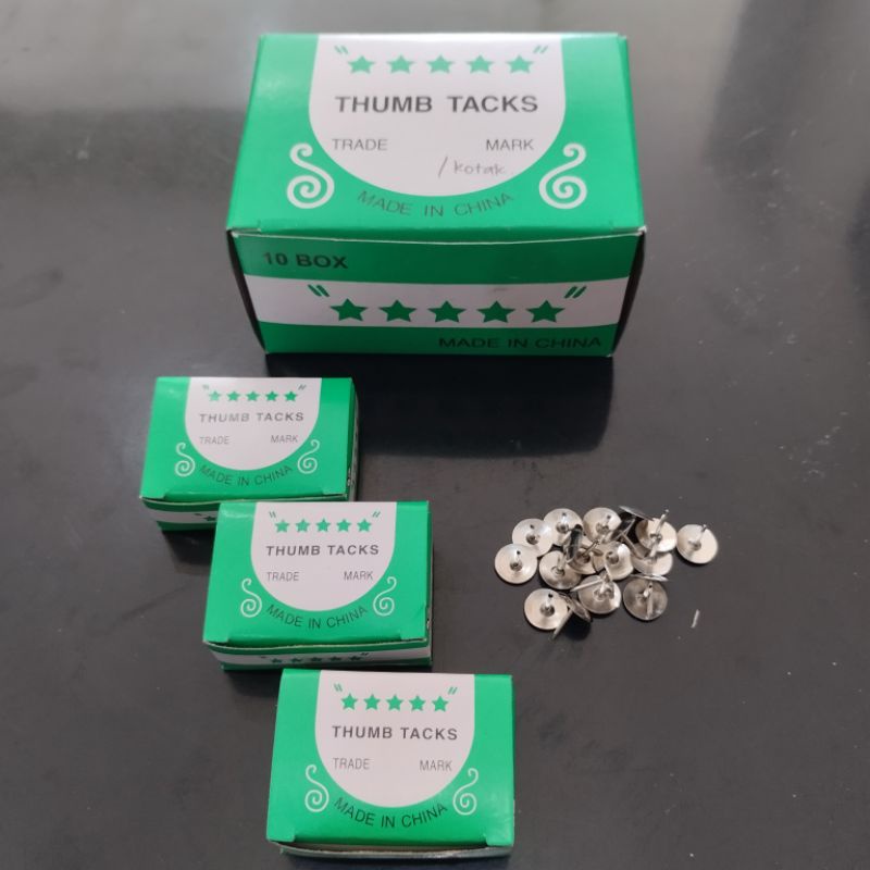 Jual Paku payung BOX KECIL/Paku Payung TUMB TACKS/Paku payung / paku ...