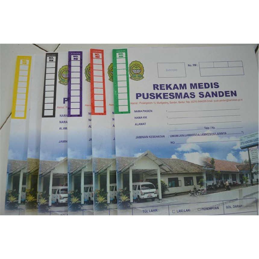 Jual CETAK/CUSTOM MAP REKAM MEDIS SEKOLAH DAN LAIN LAIN | Shopee Indonesia