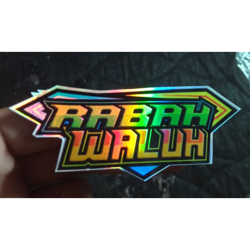 Jual Stiker Hologram RABAH WALUH | Shopee Indonesia