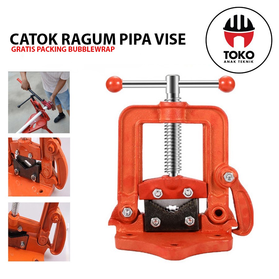 Jual Catok Pipa 1 1 8 2 Ragum Pipa 2 Pipe Vise 2 Shopee