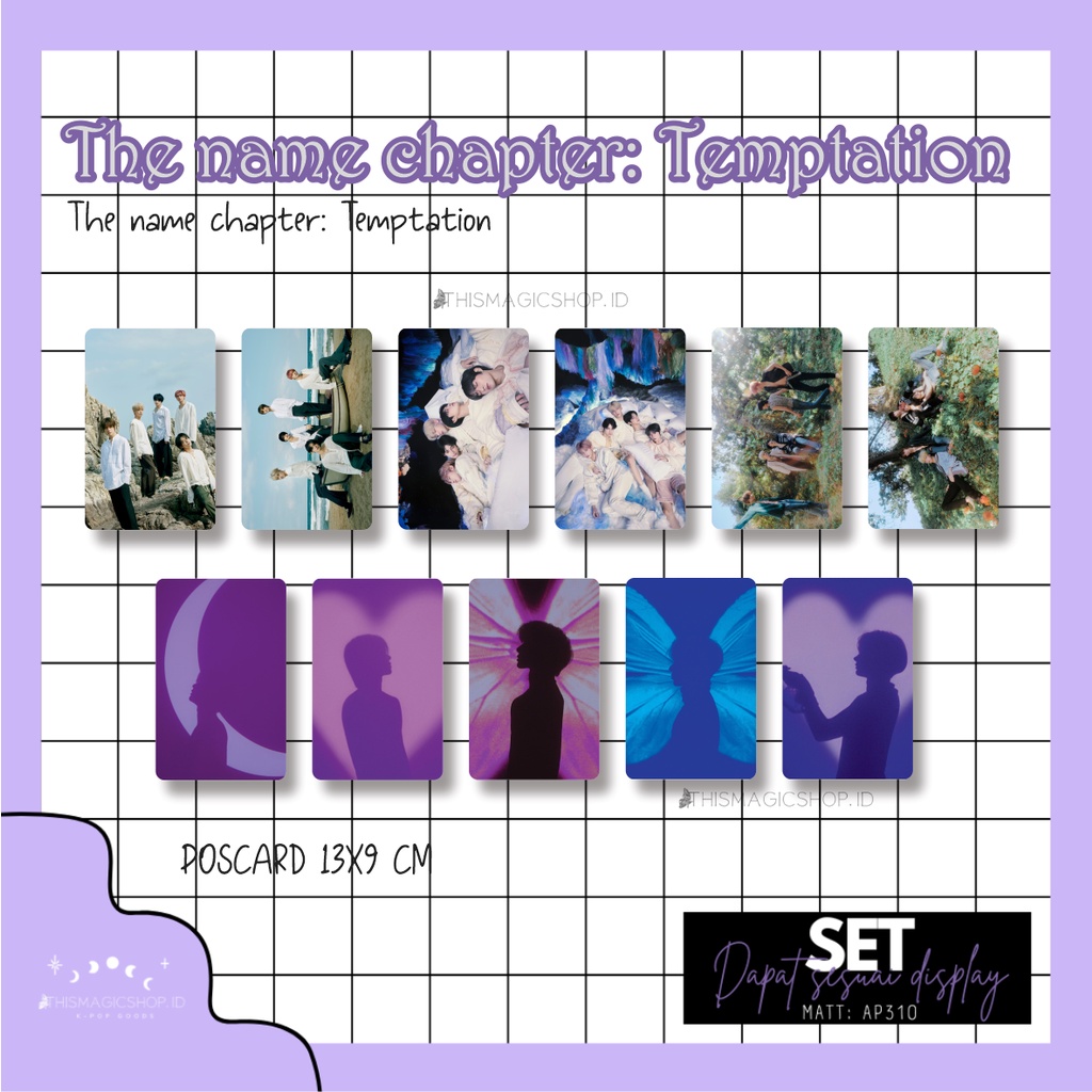 Jual TXT THE NAME CHAPTER: TEMPTATION PHOTOCONCEPT [TXT DAY DREAM / TXT ...