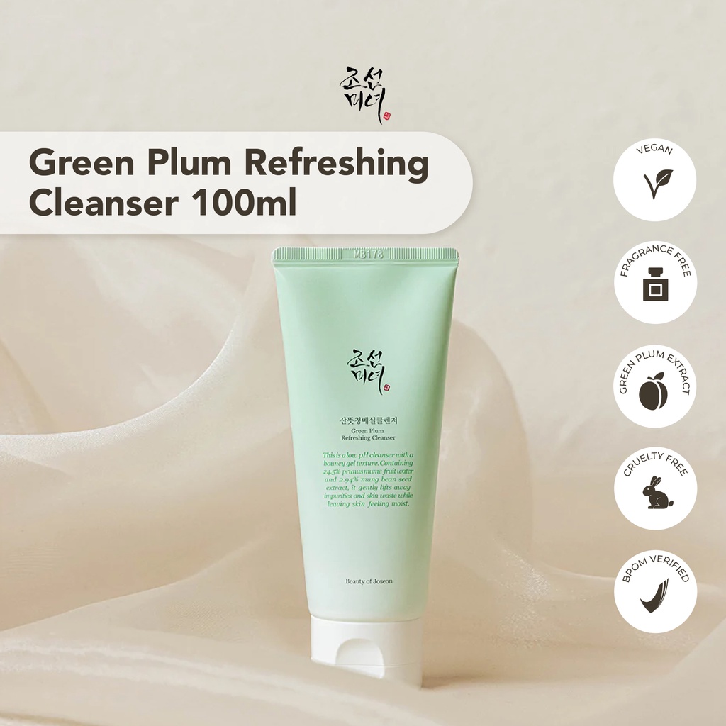 Jual Beauty of Joseon Green Plum Refreshing Cleanser 100ml Shopee