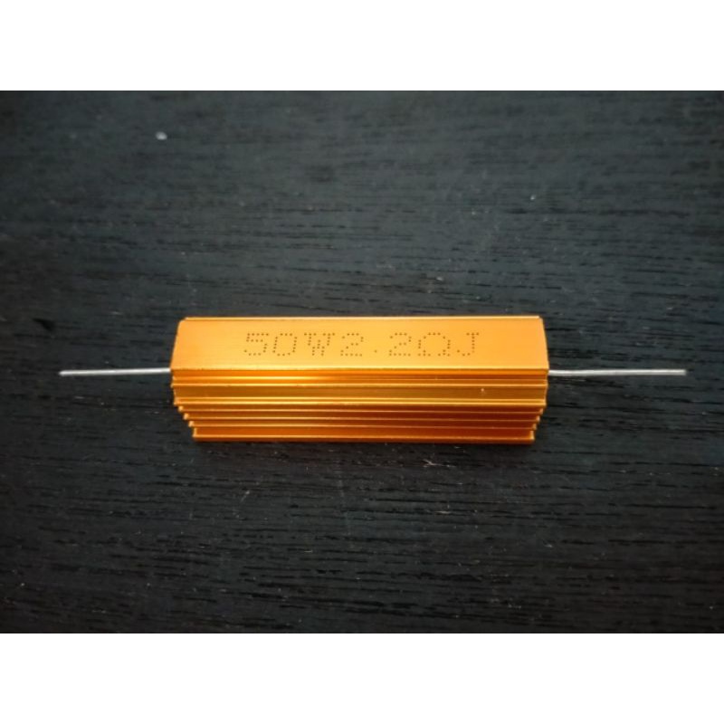 Jual resistor 50w 2.2 ohm J resistor alumunium R importDESKRIPSI ...