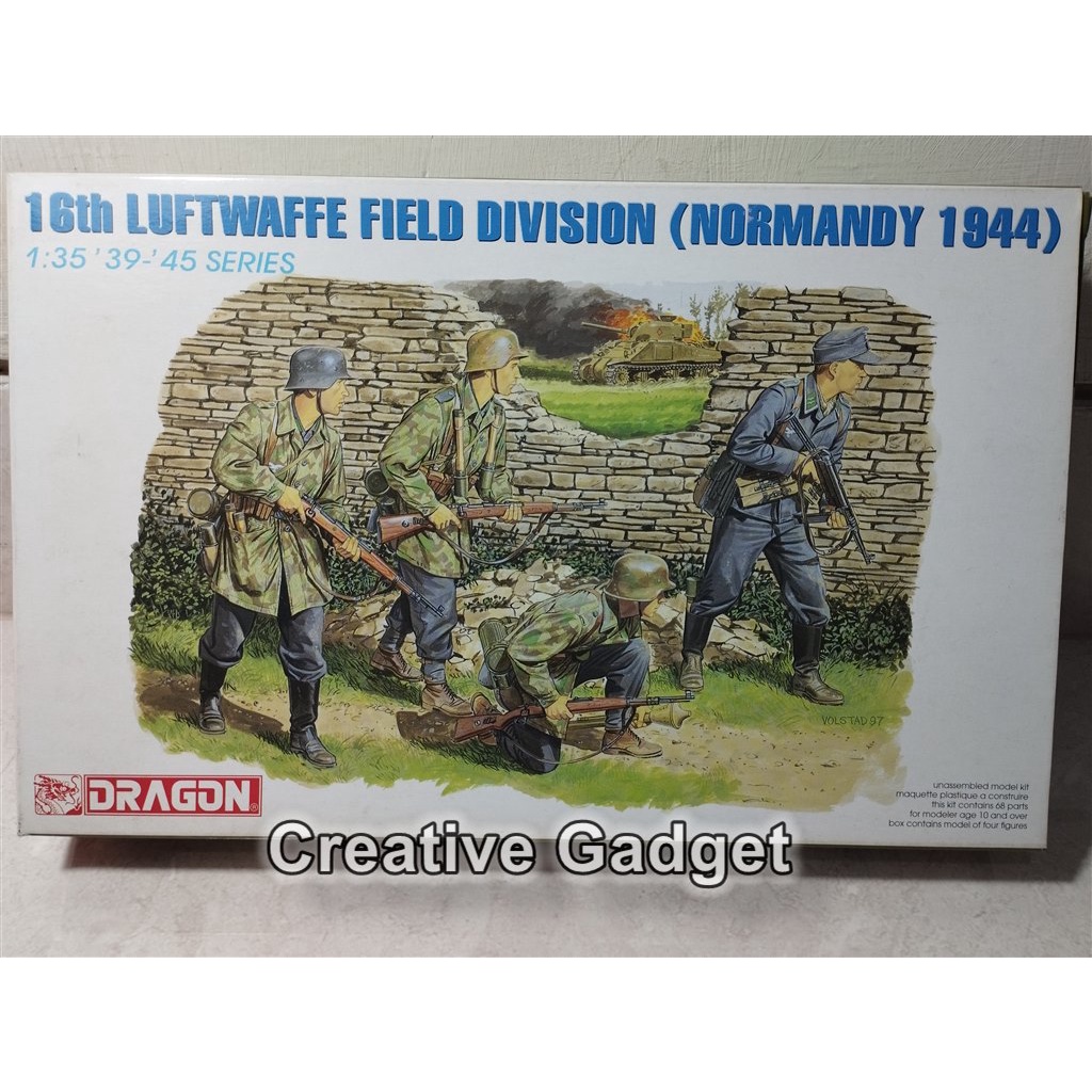 Jual 16th Luftwaffe Field Division Normandy 1944 Model Kit Dragon 1