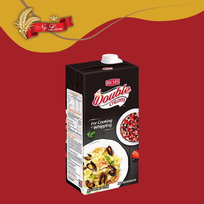 Jual RICH'S Double Cream for Cooking & Whipping 1L Shopee Indonesia