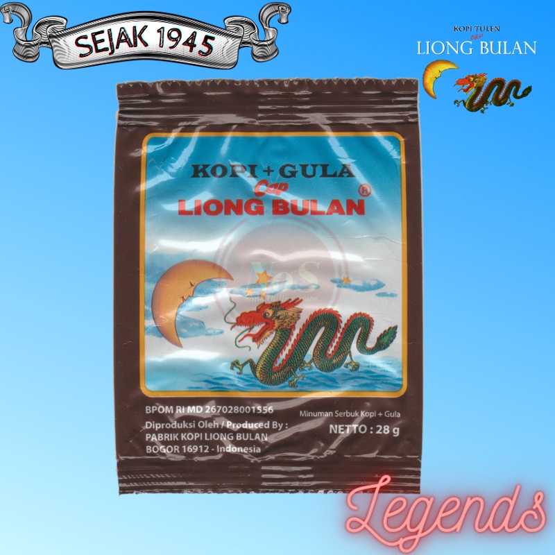 Jual Kopi Liong Plus Gula Sachet Khas Bogor Shopee Indonesia