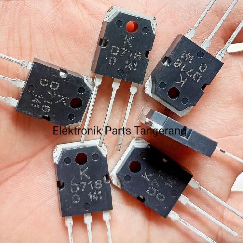 Jual [BNM94] D718 ORIGINAL TRANSISTOR D718 D 718 2SD718 Original 2SD