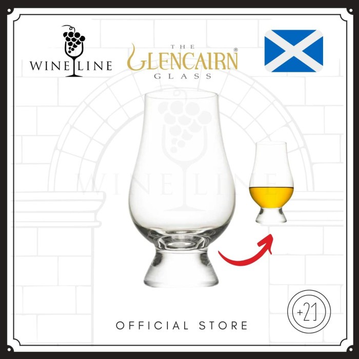 Jual THE GLENCAIRN GLASS GELAS PREMIUM WHISKY NOSING GLASS (1 PCS