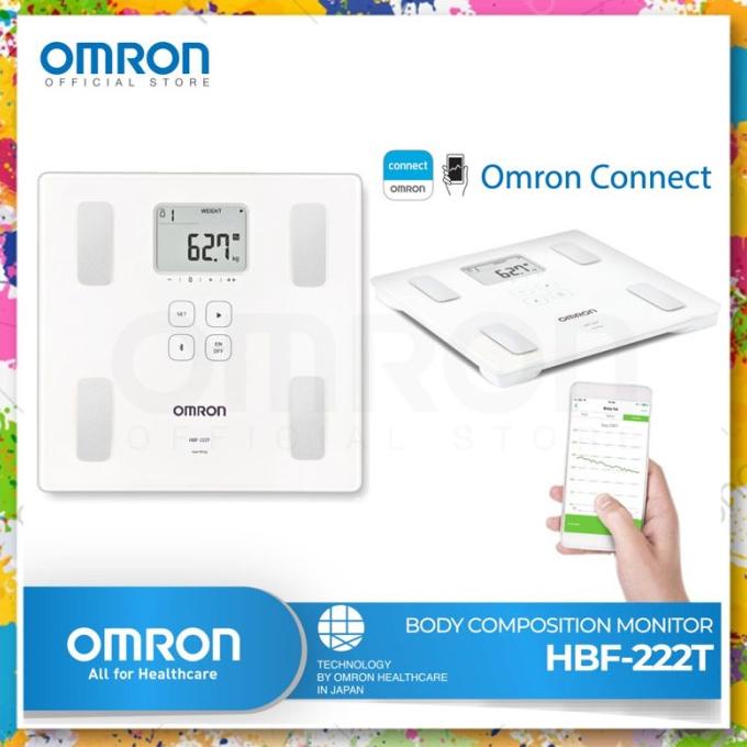 Jual Omron Body Composition Monitor HBF222T Timbangan Digital BMI