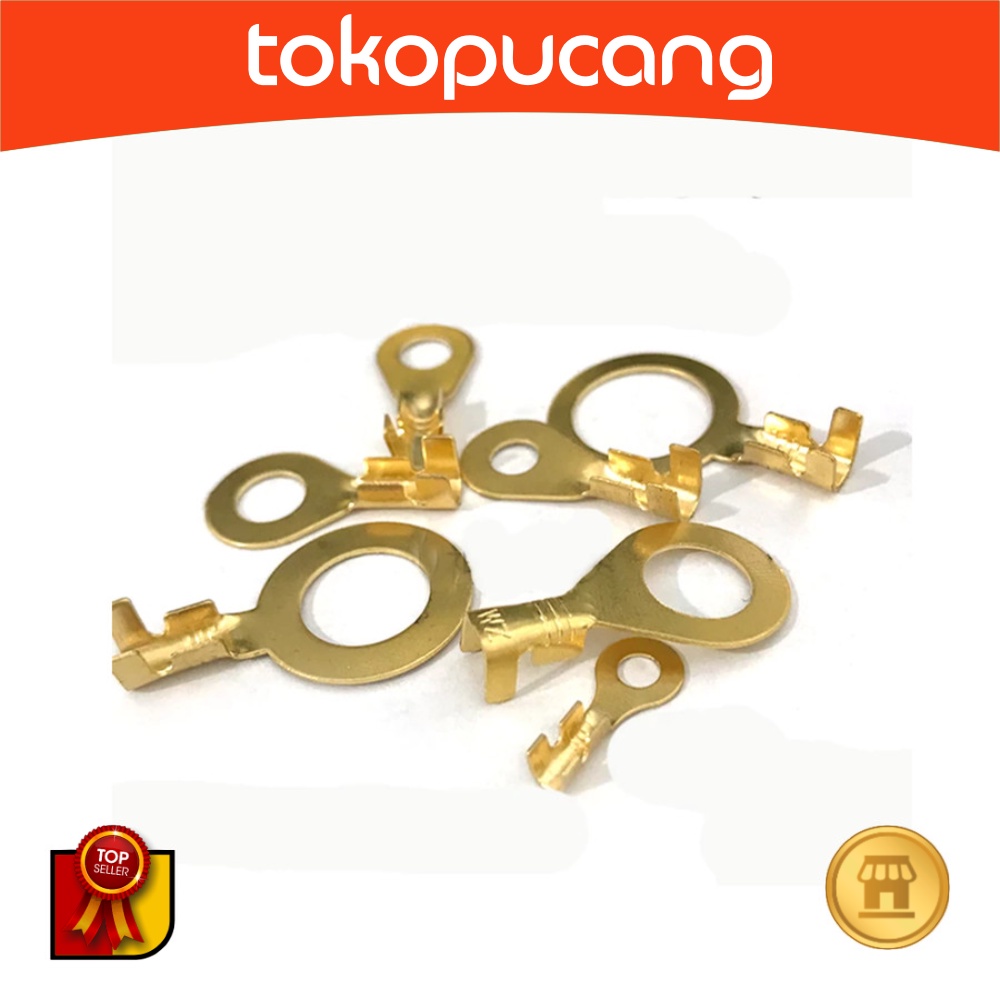 Jual 100pcs Skun kabel 5mm / 8mm Ring Bulat Skun Kabel Motor Skun Aki