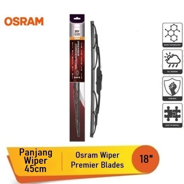 Щетка стеклоочистителя каркасная OSRAM 18" (450 мм)