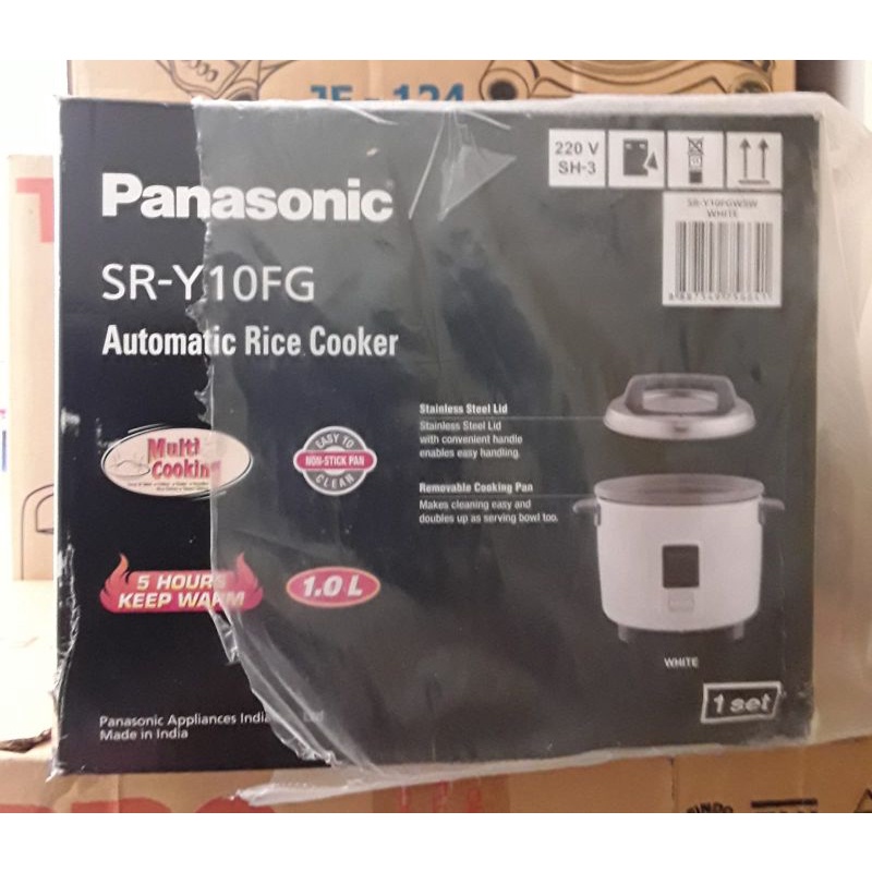 Jual PANASONIC RICE COOKER SR Y10 FG PENANAK NASI OTOMATIS 1 LITER ...