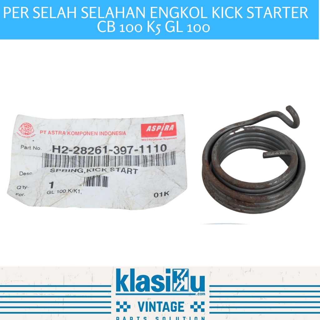 Jual Per Selah Selahan Engkol Engkolan Kick Starter Cb 100 K5 Gl 100 ...