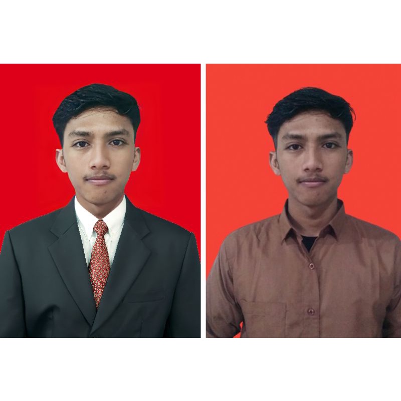 Jual edit pas foto/edit pakai jas/edit pakai kemeja putih/edit baju