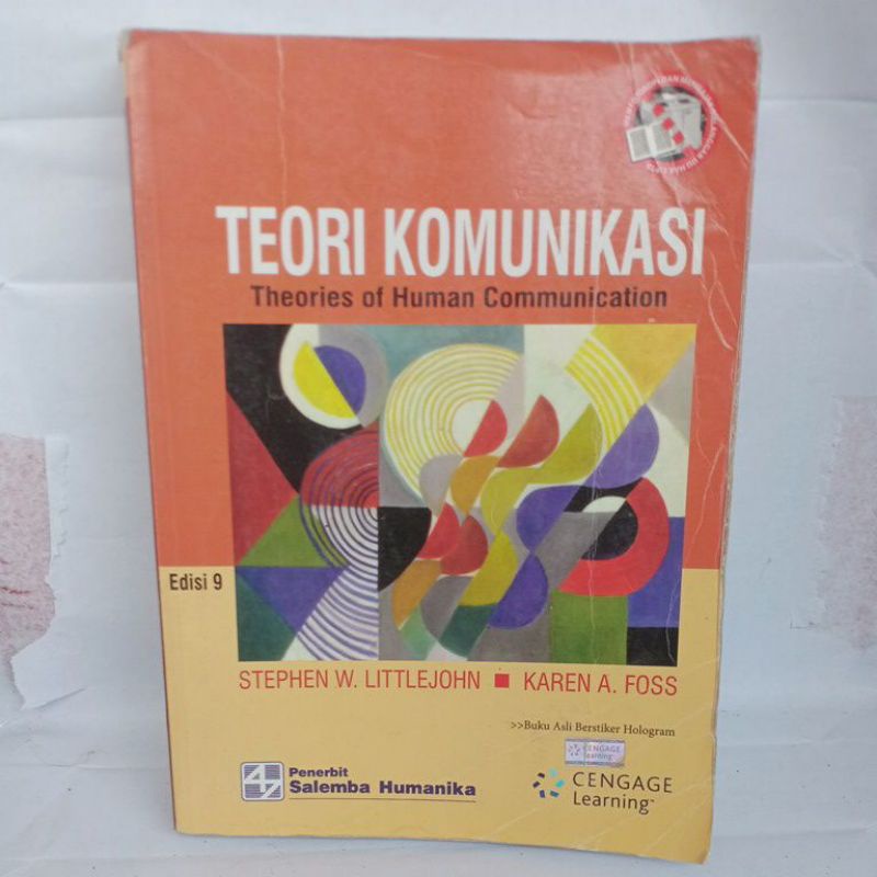 Jual Teori Komunikasi Edisi 9 By Stephen Littlejohn | Shopee Indonesia