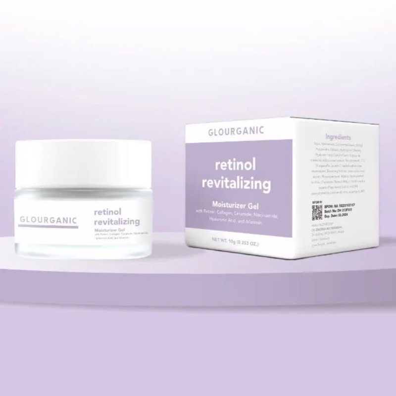 Jual [READY] GLOURGANIC SLEEPING MASK FACIAL WASH COLLAGEN CERAMIDE