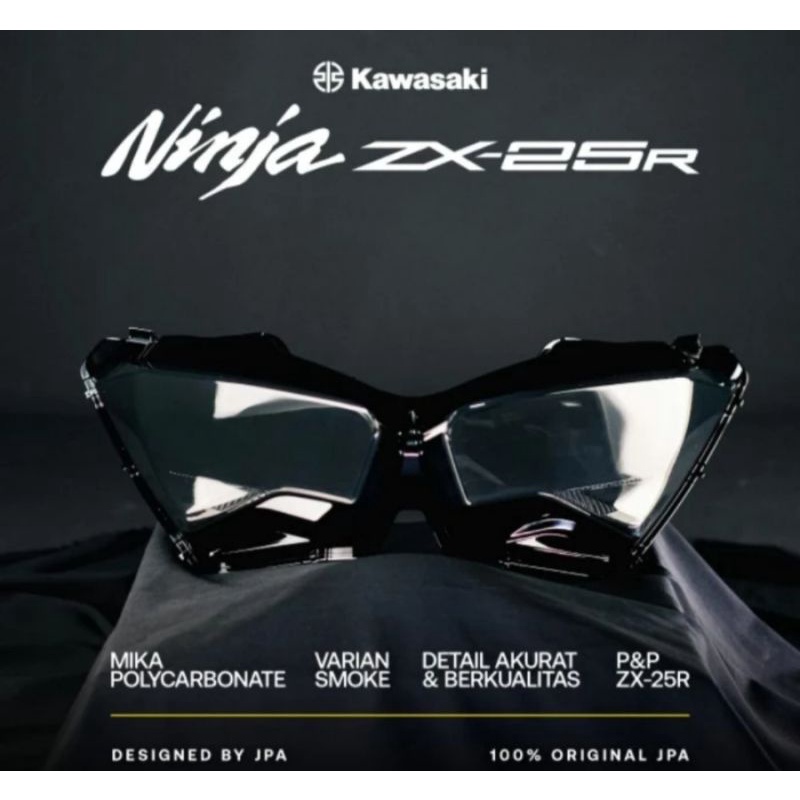 Jual Mika Lampu Depan ZX25R ZX-25R Smoke Nemo Mika Headlamp ZX25R