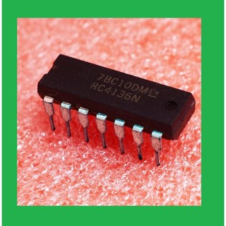 Jual IC RC4136 quad op-amp general purpose original texas instrument ...