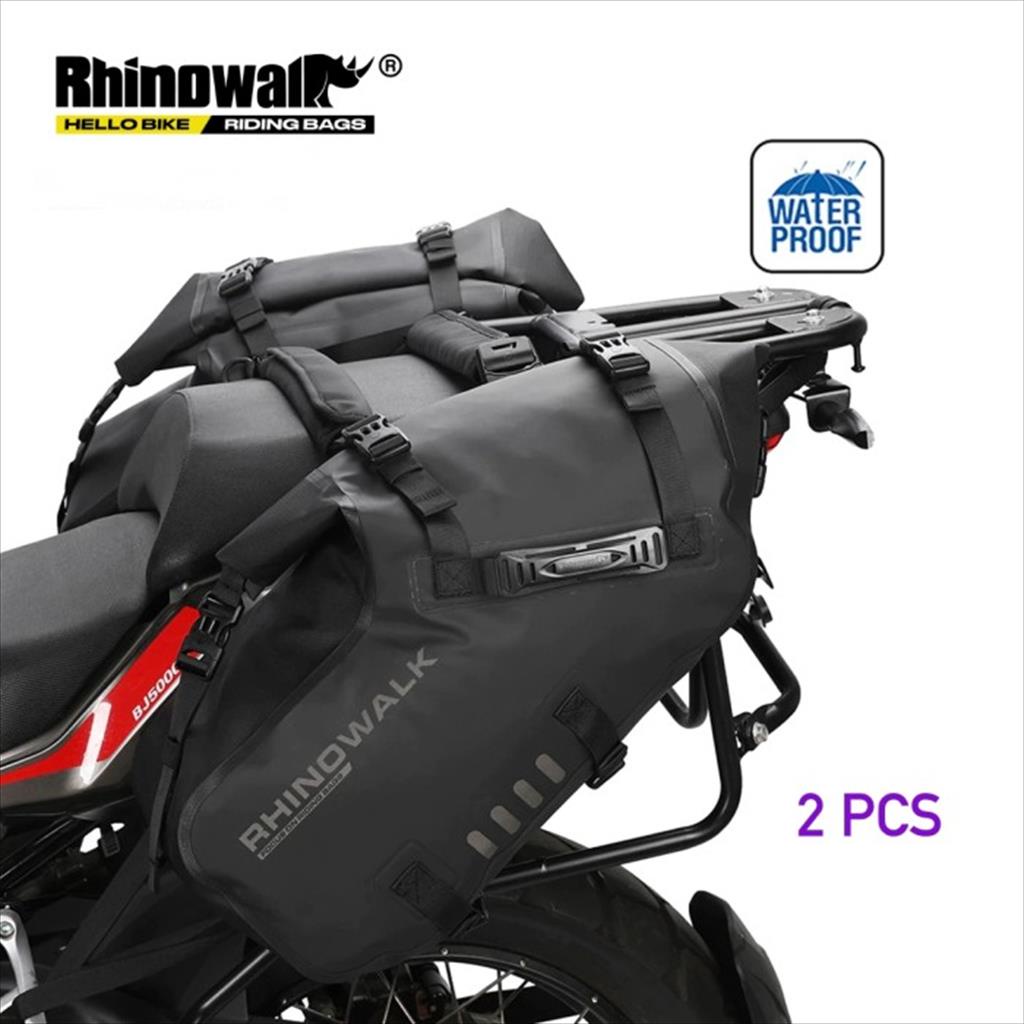 Jual Rhinowalk MT1428 Motorcycle Pannier 28L Travel Bag Tas Sepeda