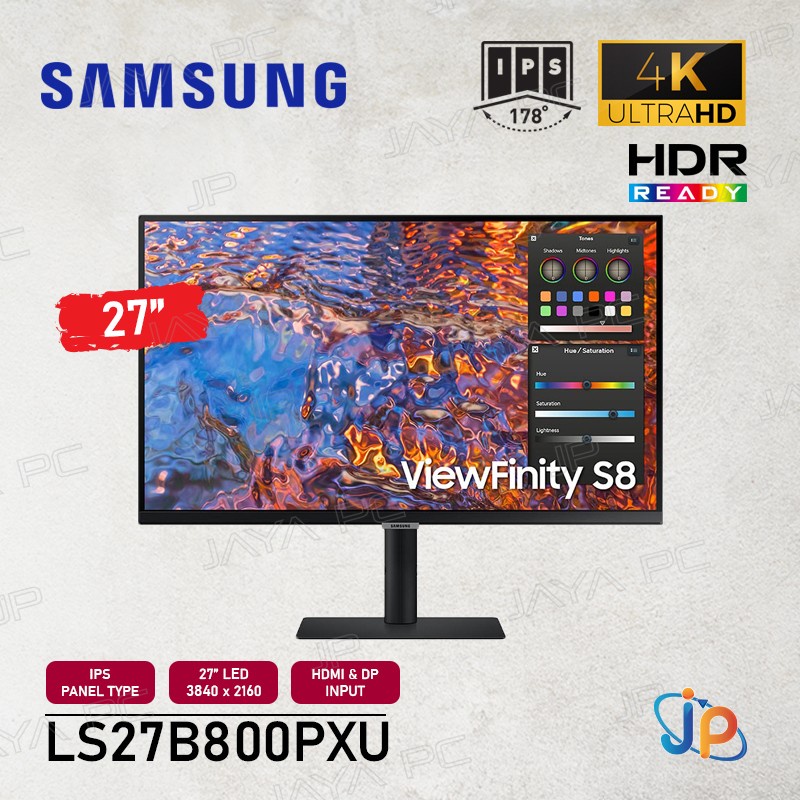 Jual Monitor Samsung LED IPS S27B800 - 4K UHD 27