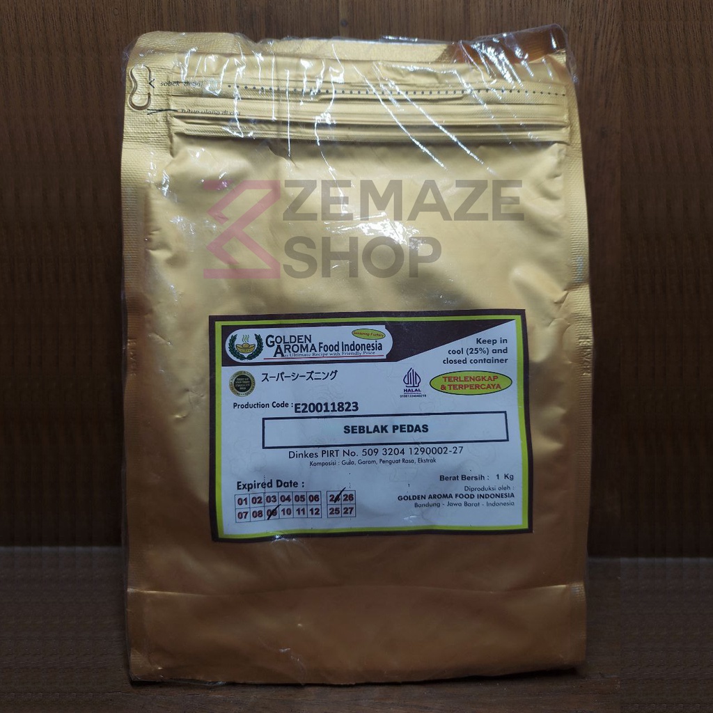 Jual Zemaze - Bumbu Tabur 1 Kg Varian Rasa Seblak (Seblak Pedas, Seblak ...