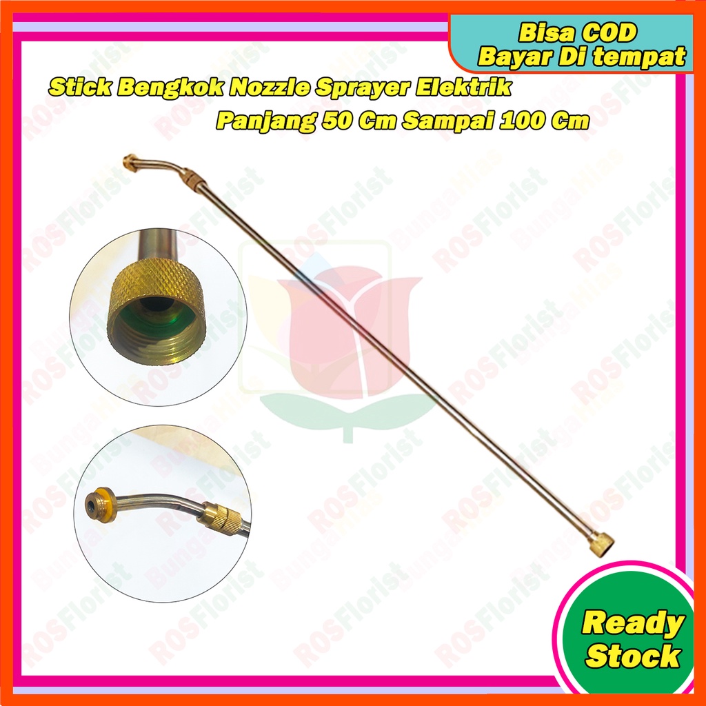 Jual RF - Stick Sprayer Bengkok Panjang 50 - 100 Cm Elektrik Stik ...