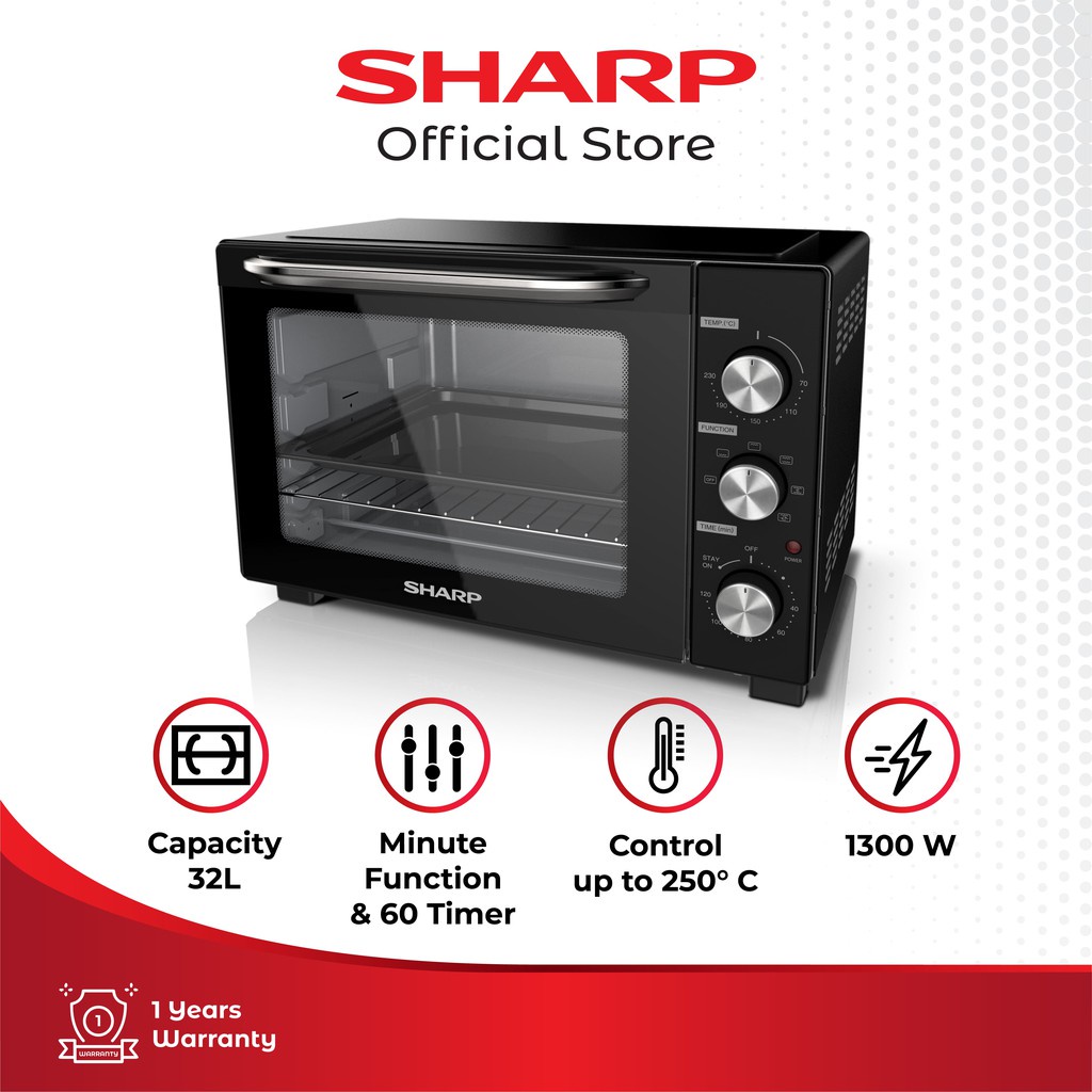 Jual Sharp Electric Oven EO32BK Shopee Indonesia