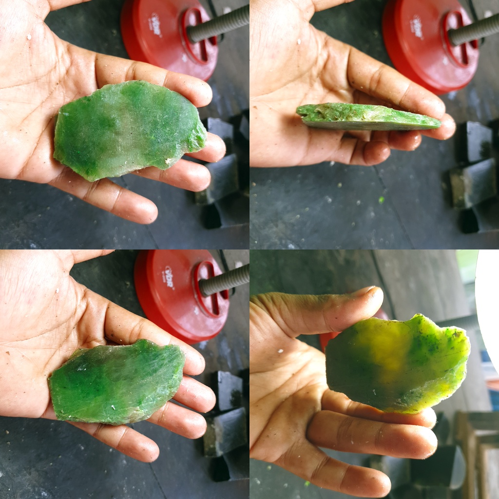 Jual Potongan Bahan Batu Giok Asli Nephrite Jade Natural Original Kd3604 Shopee Indonesia 9672