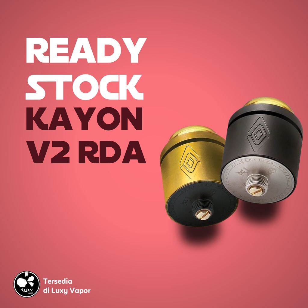 Jual Kayon V2 RDA Vape Atomizer | Shopee Indonesia