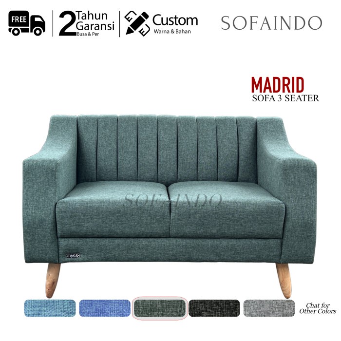 Jual +%+%+%] Sofa 2 Seater - MADRID ( Bisa Set Bisa Tukar Warna dan ...