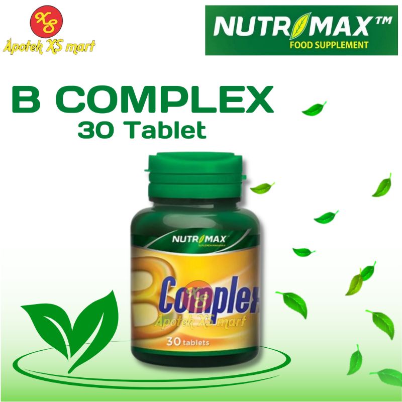 Jual NUTRIMAX B COMPLEX @30 TABLET - MEMENUHI KEBUTUHAN VITAMIN B ...