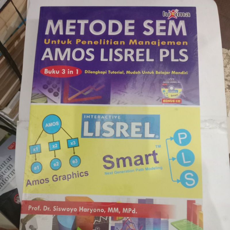 Jual ORI METODE SEM Untuk Penelitian Manajemen- AMOS LISREL PLS ...