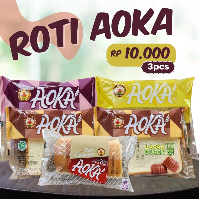 Jual Roti Aoka 1pcs | Shopee Indonesia