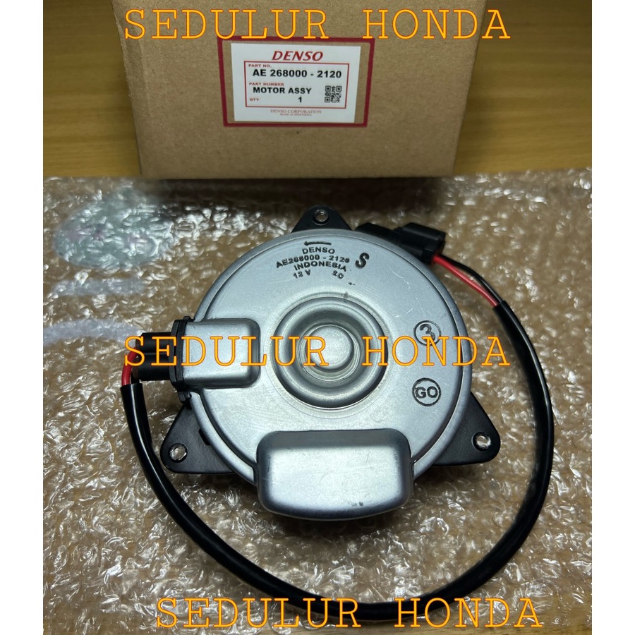 Jual MOTOR FAN RADIATOR DYNAMO XTRA COOLING DEPAN PENUMPANG KIRI JAZZ ...