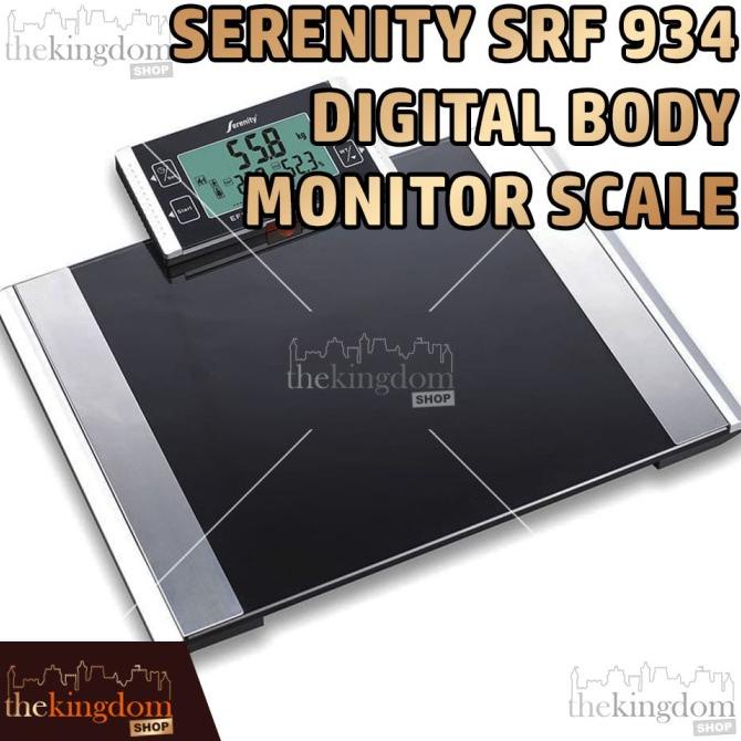 Jual Serenity SRF 934 Digital Body Fat Hydration Monitor Scale