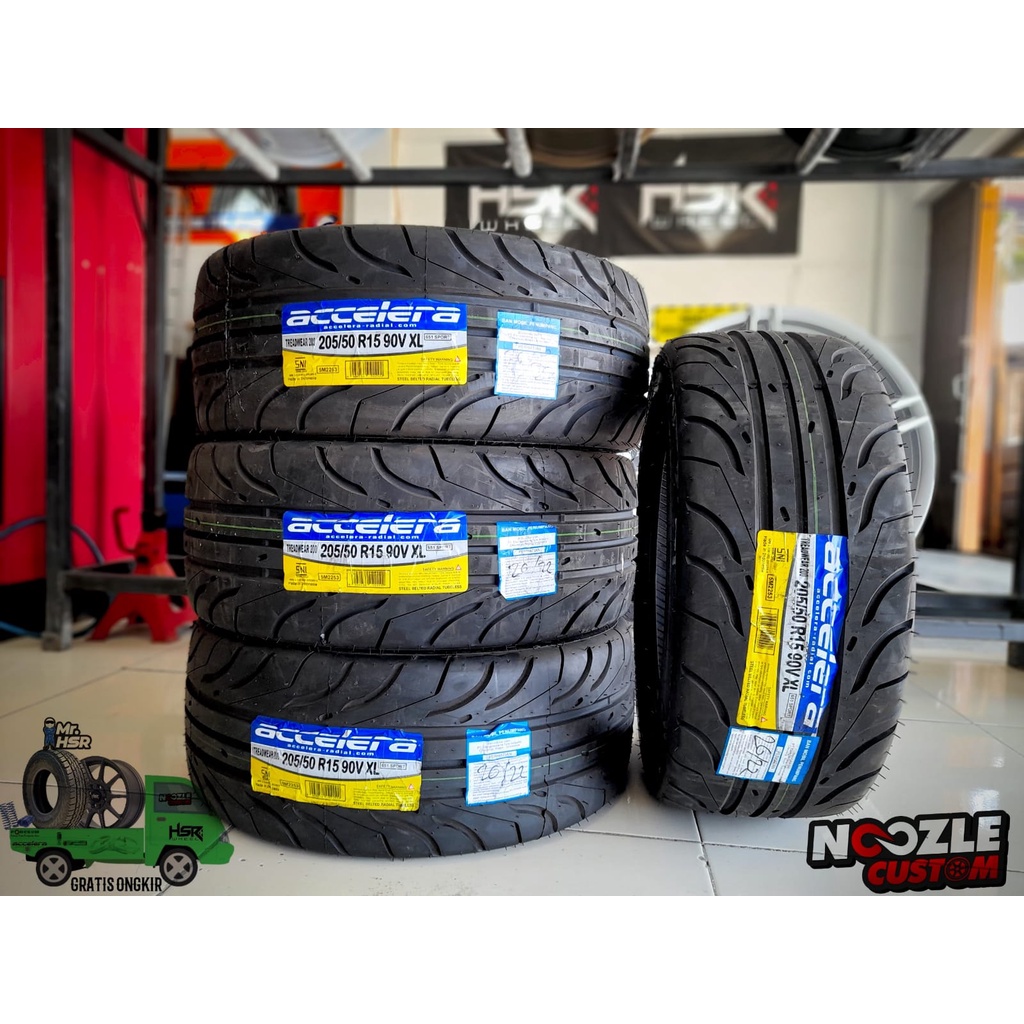 Jual BAN SEMI SLICK R15 MEREK ACCELERA 205 50 R15 BAN MOBIL TUBLES ...