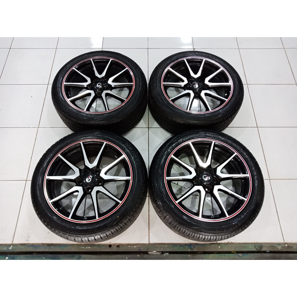 Jual Velg Mobil Seken Replika Alphard Gs Ring 18 Baut 5x114 Ban 225 50 ...