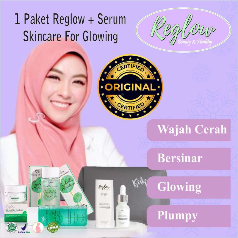 Jual Reglow Glowing Skin Tritment Skincare Original Paket Lengkap By Dr ...