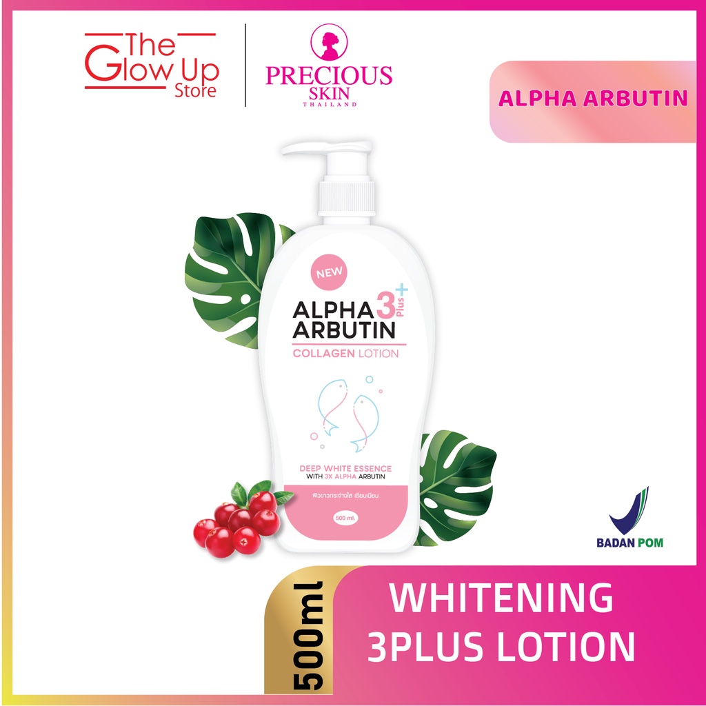 Jual Precious Skin Thailand Alpha Arbutin 3 Plus Collagen Whitening ...