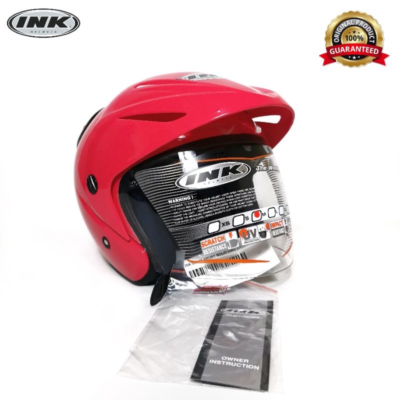 Jual HELM INK CX 22 MAGENTA ORIGINAL HELM INK CX22 ORI PINK MAGENTA ...