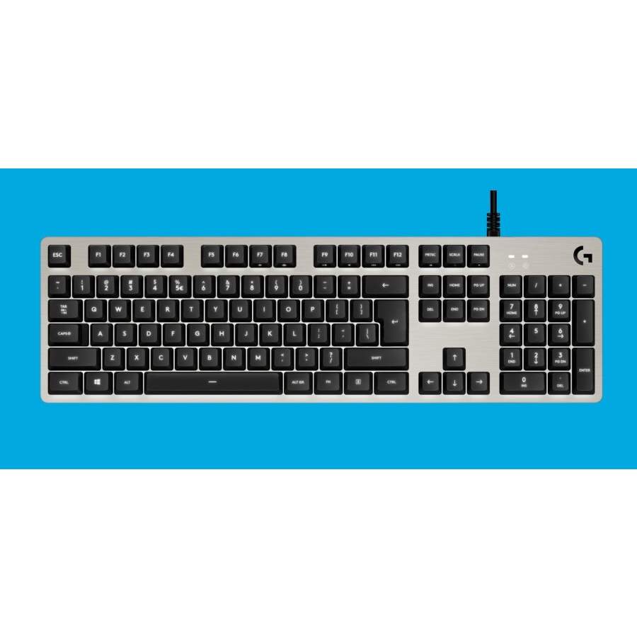 Jual KEYBOARD WIRED GAMING LOGITECH G413 MECHANICAL SILVER | Shopee ...