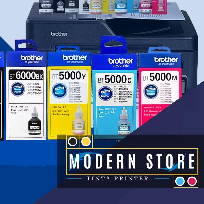 Jual New | KSH|Tinta printer brother bt5000 bt6000 d60bk DCP T710W DCP ...